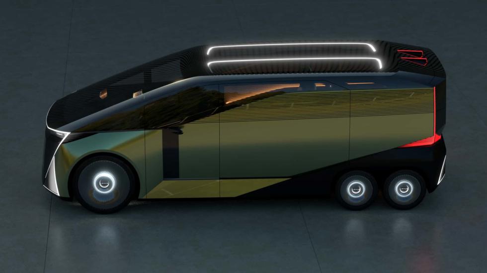 Lexus LS Concept: Η ναυαρχίδα μεταμορφώνεται σε εξάτροχο πολυτελές minivan